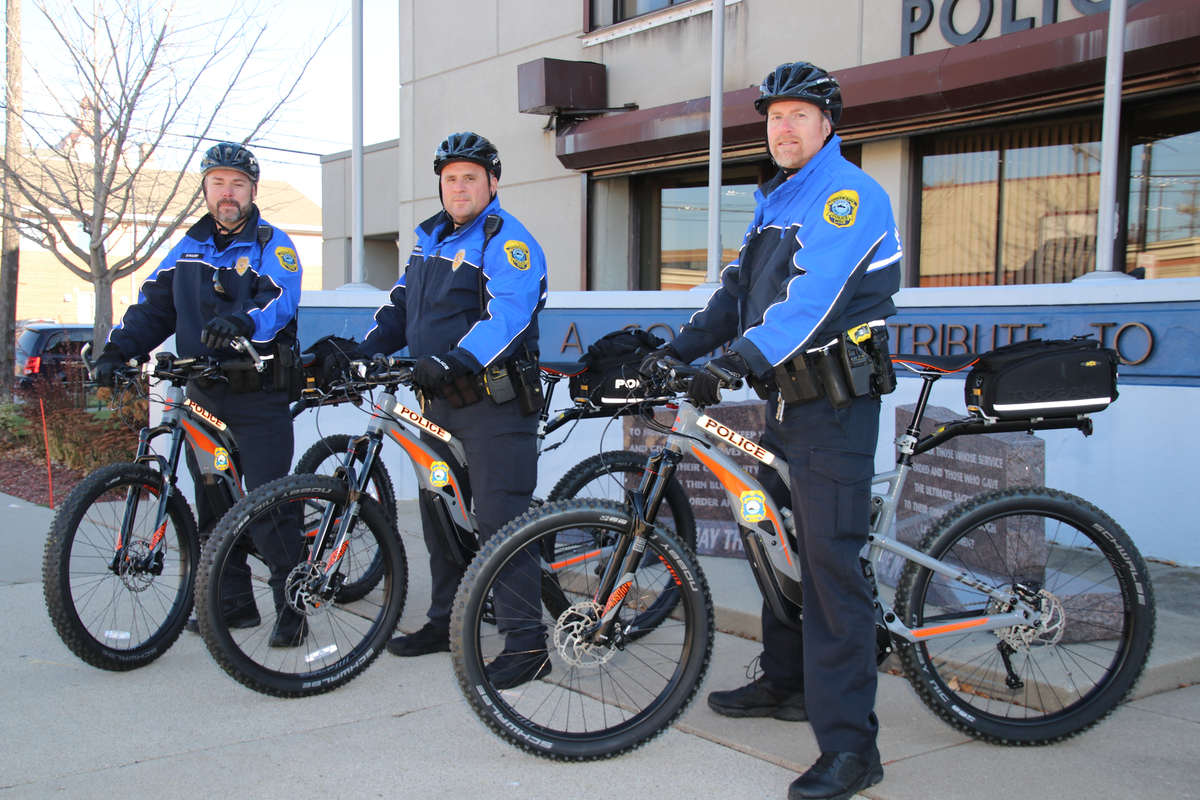 What kind of bicycle do police use?