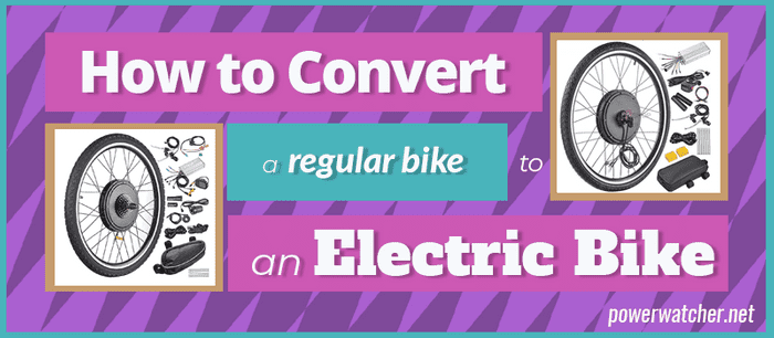 Can you convert a normal bike to an electric bike?