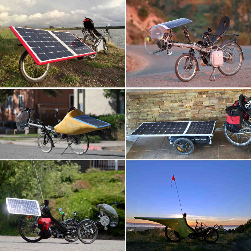 What is a solar powered bike?