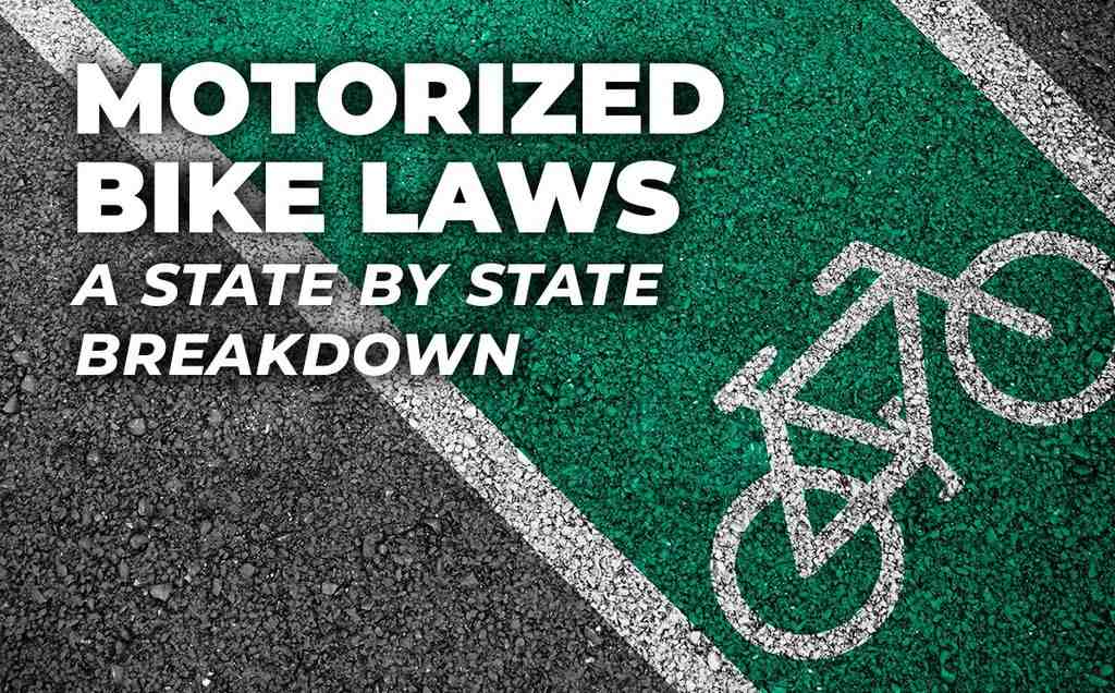 Is it legal to ride a motorized bicycle in California?