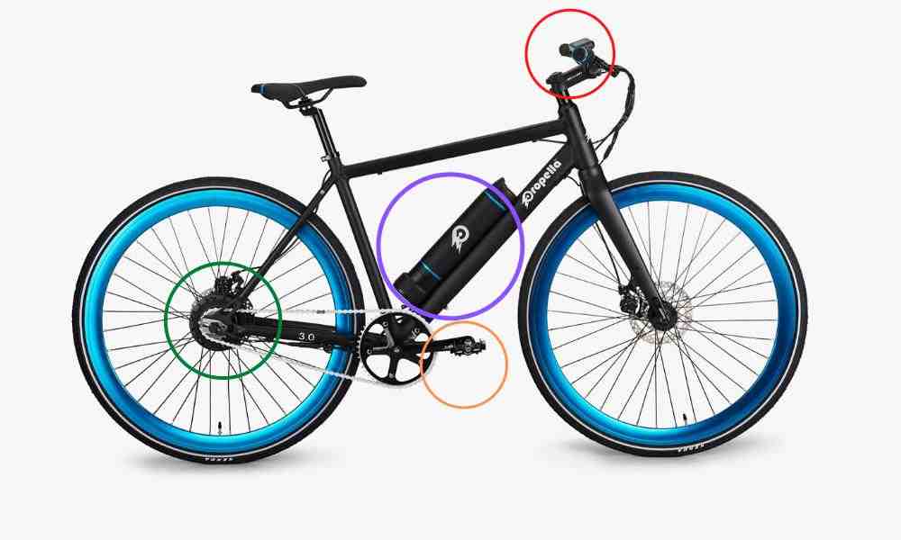 What is the difference between an electric bike and a normal bike?