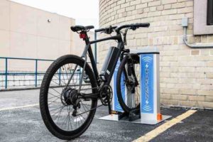 how to charge an electric bicycle from a tesla charger
