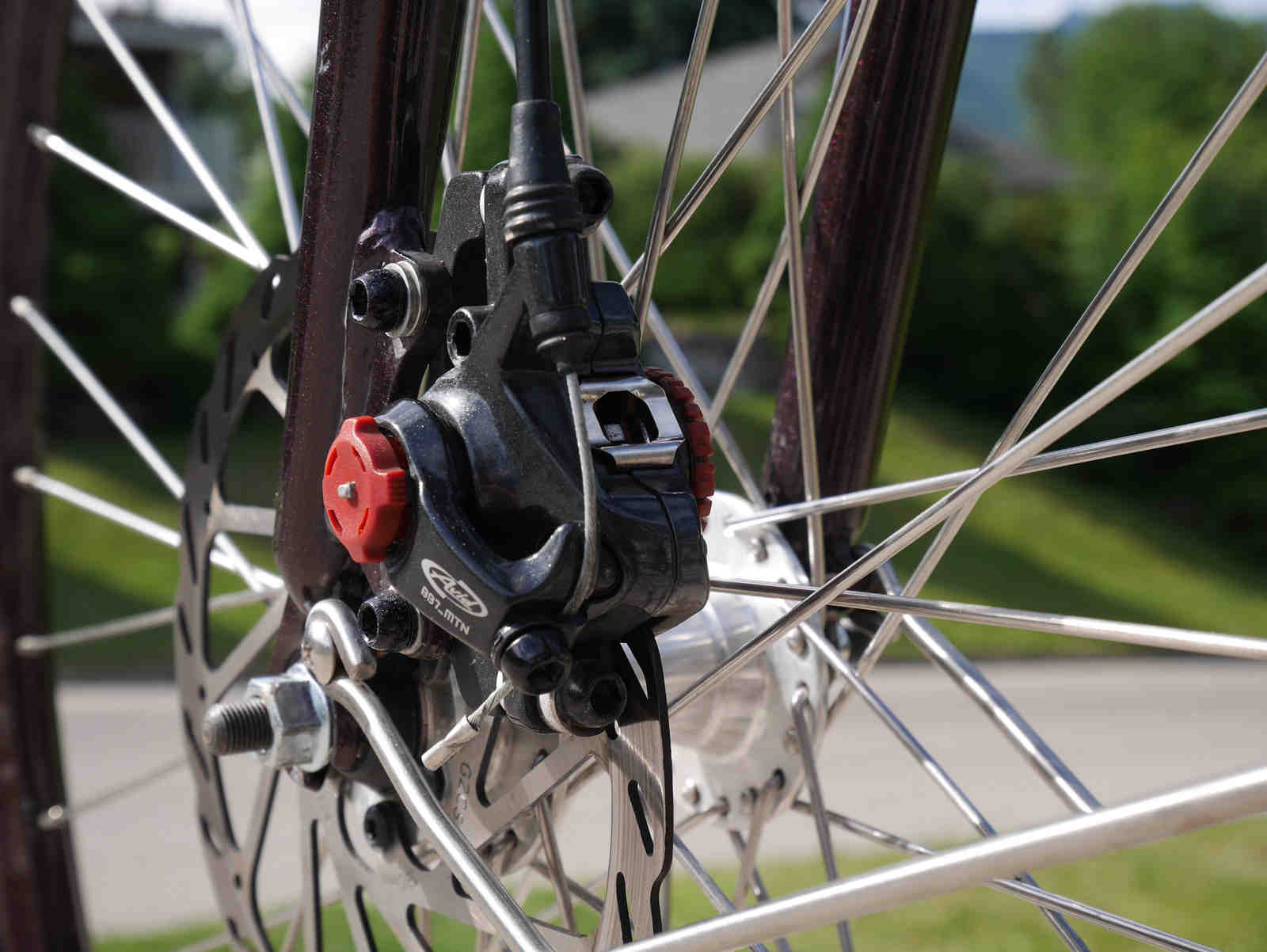 How do you change brake pads on an electric bike?